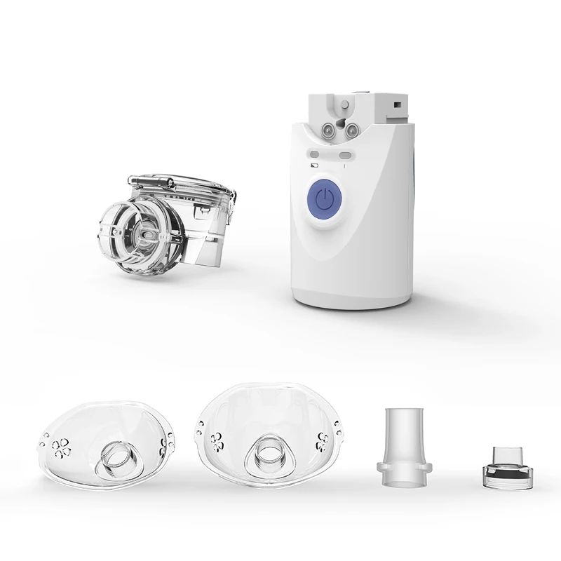 Mini Automizer For Children Adult Inhaler Nebulizador Portable Ultrasonic Mesh Nebulizer Spray Aromatherapy Steamer Health Care