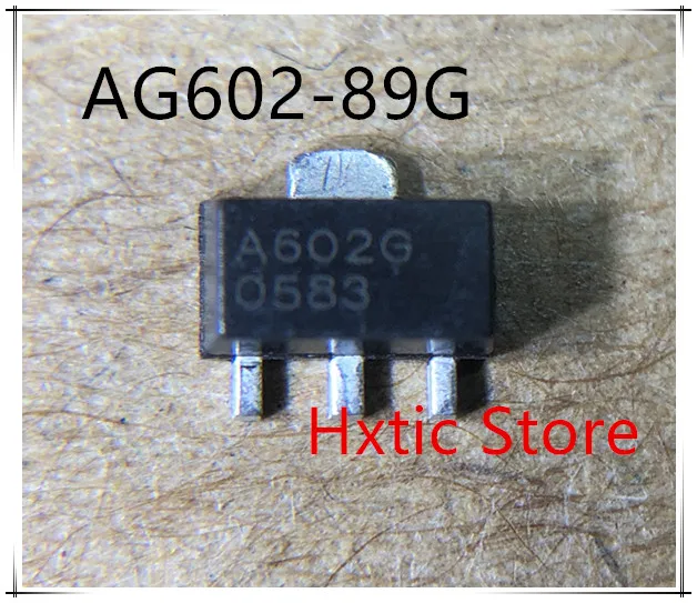 

NEW 10PCS/LOT AG602-89G AG602-89 AG602 A602 A602G SOT-89 IC