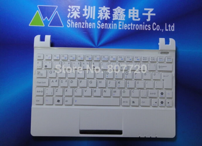 

Free shipping brand new Turkey Keyboard with white frame for asus Eee PC X101H X101CH