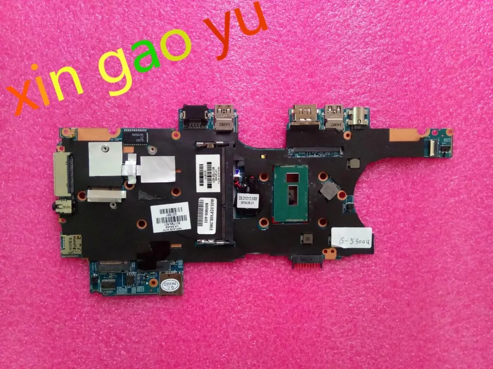 801795-601 FOR HP For Elitebook Revolve 810 G3 Laptop Motherboard i5-5300U 801795-001 801795-001 100 Tests Perfect