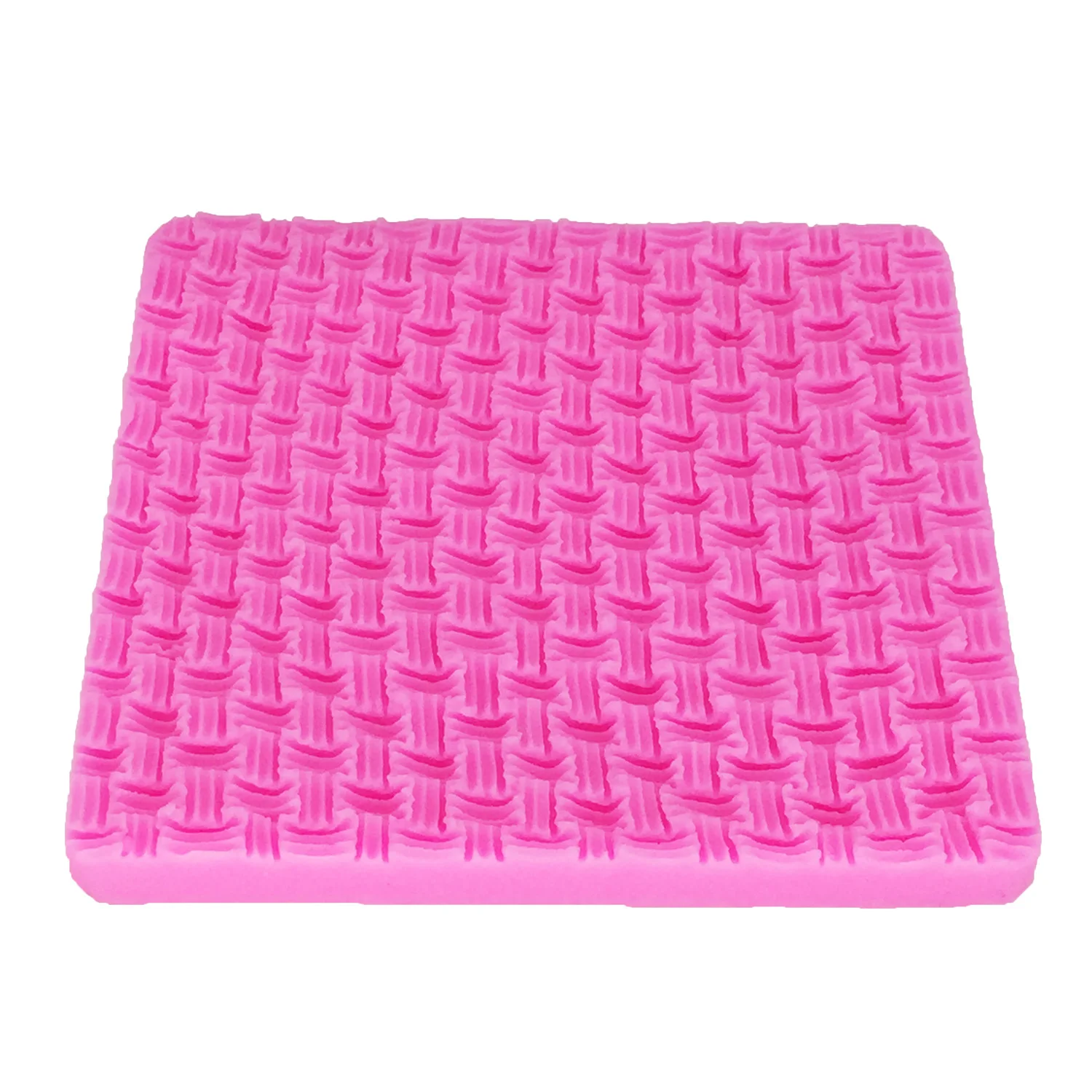 Knitting Wool Texture Cake Border Silicone Mold Pattern Fondant Cake Decorating Tools DIY Baby Clothes Lace Mats T1191