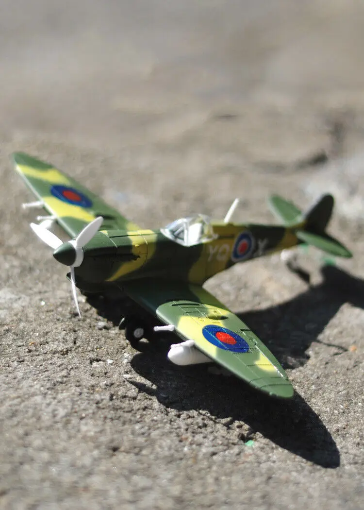 1/48 Weltkrieg Großbritannien Spitfire Kämpfer Montage Modell Spielzeug Puzzles Flugzeug Schöne Gemalt Zufällige Farbe – Detail 29