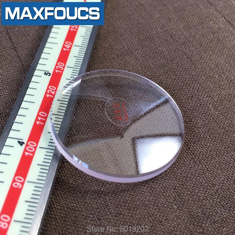 Cristal de zafiro antiarañazos para reloj, doble cúpula gruesa de 2,5/2,2/2,3/2,4/2,6mm de diámetro, 30 ~ 39,5mm