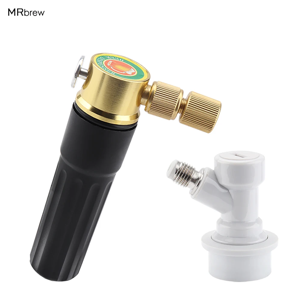 

New Arrival! Keg Charger Co2 Injector Draft Beer Dispenser & Gas Ball Lock Fitting Homebrew Soda