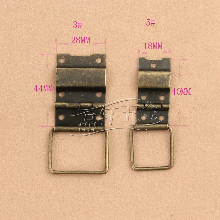 Packaging hardware accessories factory direct wooden wine boxes hinge hinge connecting wire M492