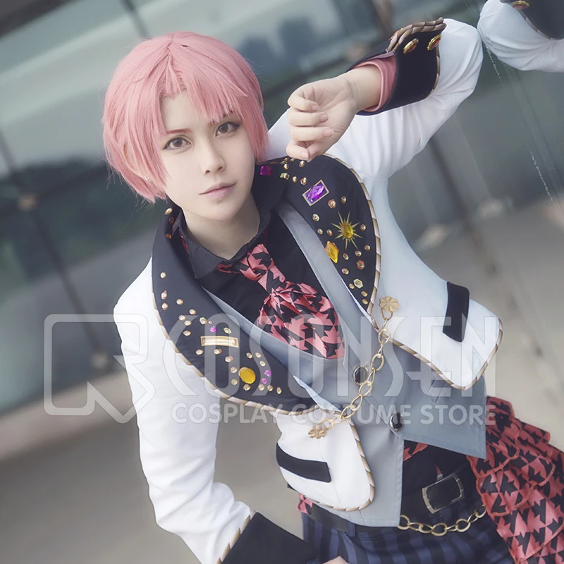 

Anime IDOLiSH7 OP WiSH VOYAGE Mitsuki Izumi Uniform Fancy Dress Cosplay Costume All Sizes