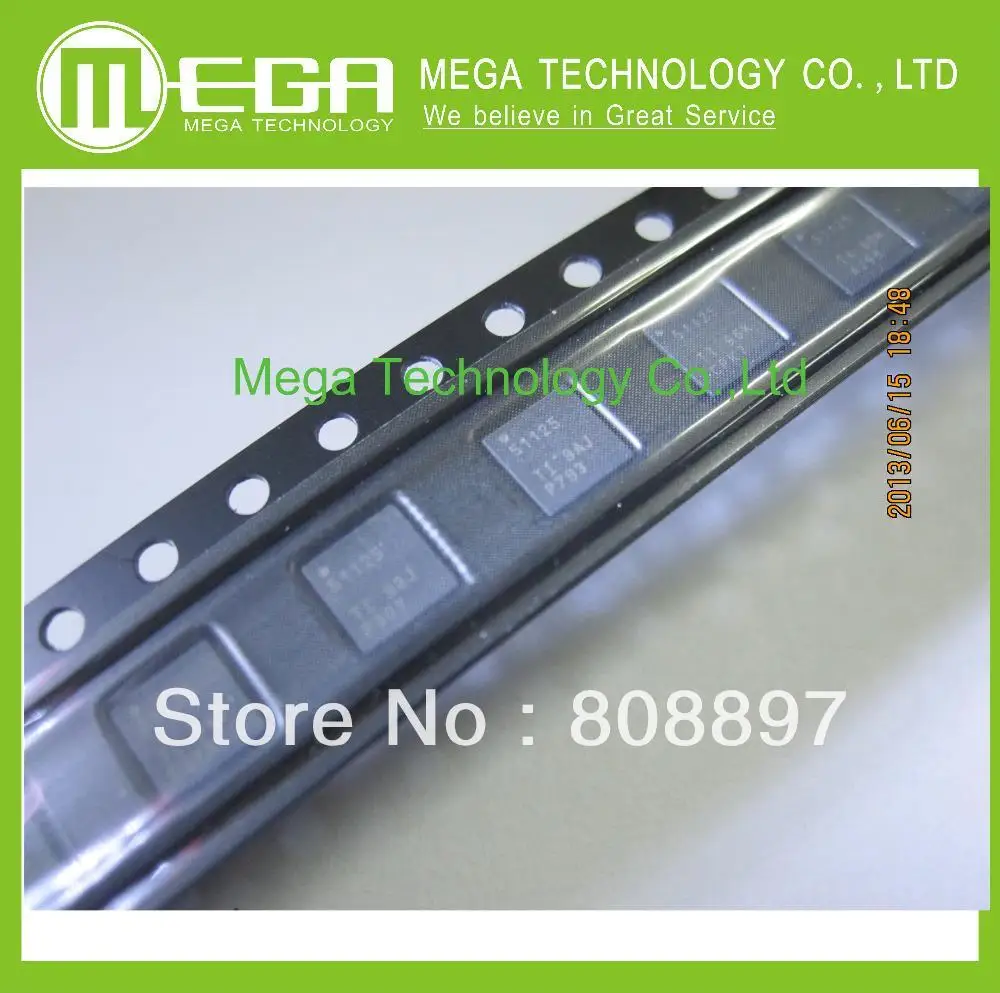 50 PCS TPS51125RGER QFN TPS51125 51125 DUAL CURRENT MODE, SYNCHRONOUS STEP-DOWN CONTROLLER