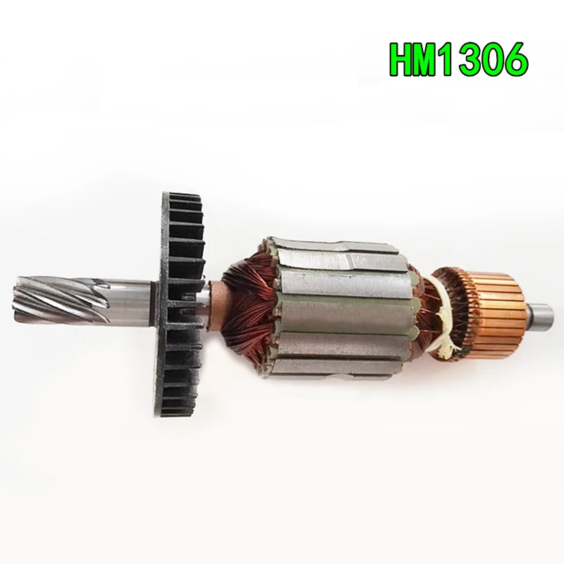 

AC220-240V 8Teeth Drive Shaft Electric Anchor Armature Rotor for Makita HM1306 HM 1306 517773-3