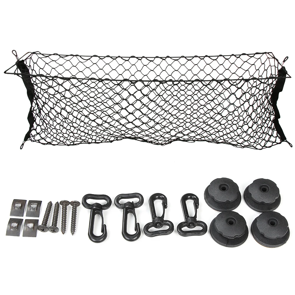 Universal Envelope Style Trunk Cargo Net For NISSAN QASHQAI ARMADA XTERRA X TERRA ROGUE 350Z PATHFINDER ROGUE