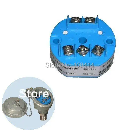 

FACTORY wholesale RTD Temperature Transmitter PT100,4-20mA,FREE shipping