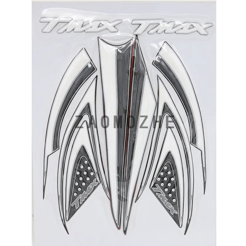 Motorcycle Accessories Whole Body Sticker Decal Sticker Pad Decal Emblem Gripper Stomp Grips For Yamaha TMAX530 2013-2016