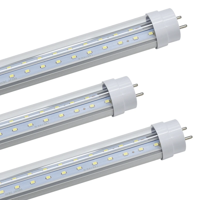 Toika 25pcs 50W 60W 1500MM 5ft T8 v-shaped LED Tube Light G13 / R17d / FA8  High brightness clear cover, AC85-265V 240degree