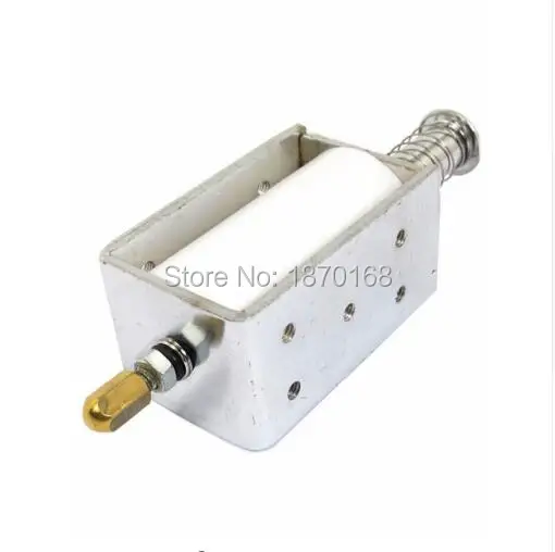 VS1 AC220V DC220V DC12V DC24V 3A 3Kg Open Frame Push Pull Solenoid Electromagnet Actuator Opening and closing electromagnet