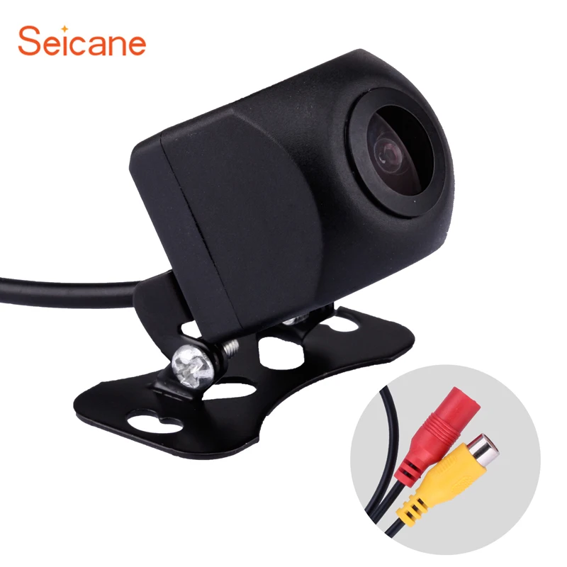 Seicane Car rear view camera universal Waterproof Starlight AHD HD night vision rearview parking for car radio