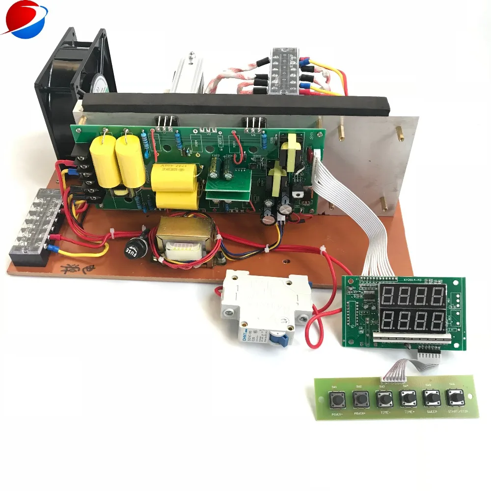 1500W 28khz/40khz ultrasonic sound generator circuit for cleaning transducer  frequency cleaning machine