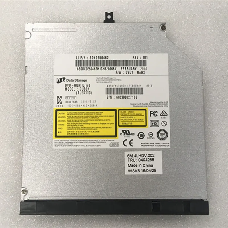 New ThinKpad L440 L540 built-in DVDRW drive models: UJ8E2 GU70N GU90N UJ8C2 FRU: 00JT223 00JT221 04X4285