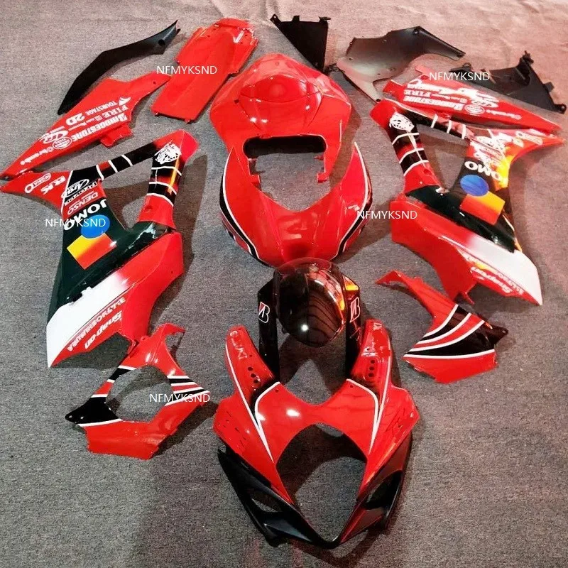 Red mold Fairing Kit for SUZUKI GSXR 600 750 K6 06 07 year GSXR600 GSXR750 2006 2007 Red  black  Motobike Fairings