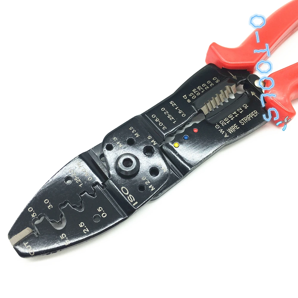 Multifunzionale terminal pinza a crimpare cavo pinza di taglio wire stripper cutter multi strumenti di riparazione FAI DA TE strumento mano pinze