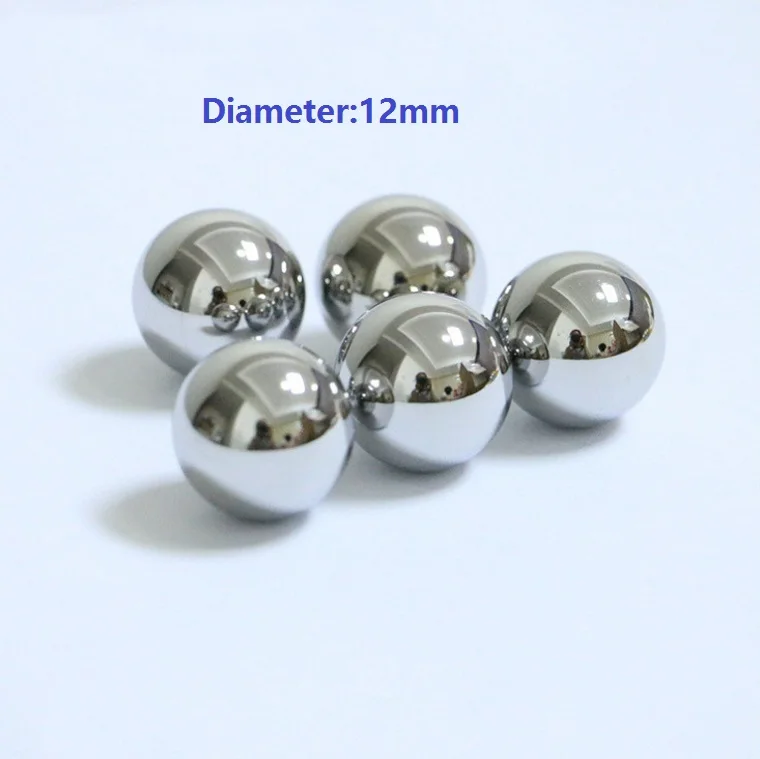 

1kg/lot (140pcs) Diameter 12mm 304 stainless steel balls Dia 12 mm slingshot bearing balls for hunting shooting