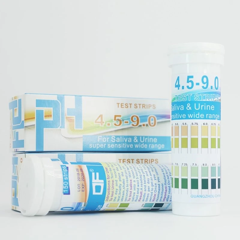 150 Strips Bottled PH Test Paper Range PH 4.5-9.0 For Urine & Saliva Indicator