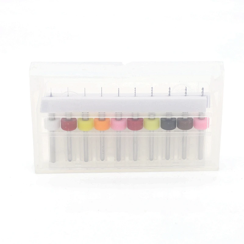 Hangxin 0.1-1.0mm 텅스텐 카바이드 pcb 드릴 10 pcs 나무 하드웨어 쥬얼리 드릴링 전동 공구 드릴 라우터 액세서리