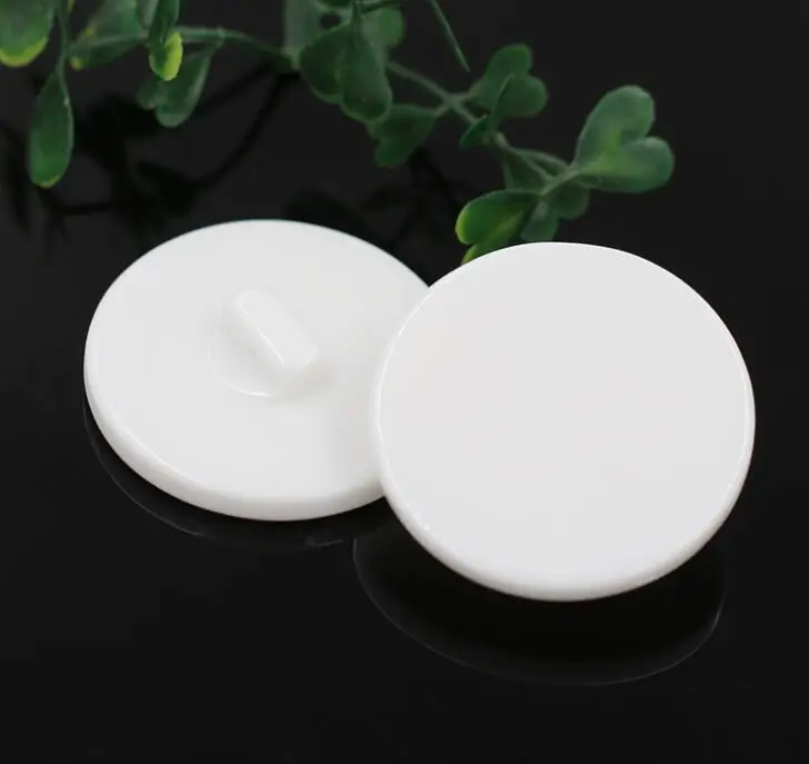 100pcs 10mm-30mm Botones Wholesale flat Buttons White&black Dark Eye Resin Decorative coat button