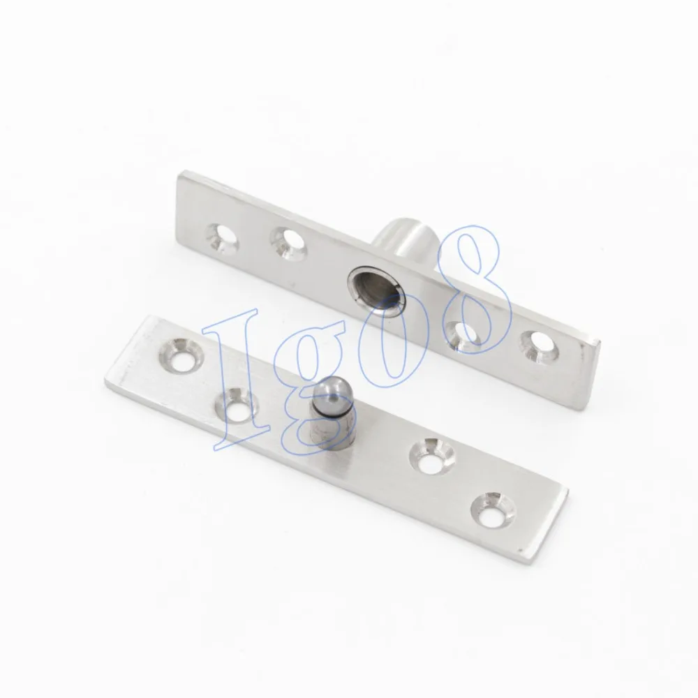 360 Degree Stainless Steel Door Pivot Hinges 95mm x 20mm 2PCS