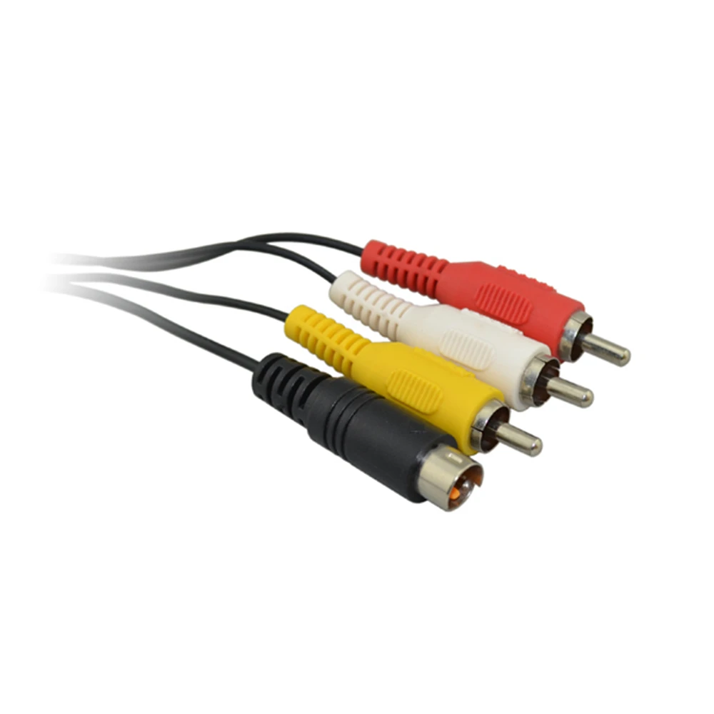 คุณภาพสูง 1.8 M S - Video AV A/V สายเคเบิลสำหรับคอนโซล Microsoft Xbox วิดีโอเกม