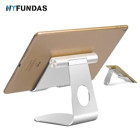 Suporte para tablet ajustável, doca para apple ipad 2018 pro 9.7 10.5 11 10.2 10 air mini 4 3 2 kindle nexus samsung tab