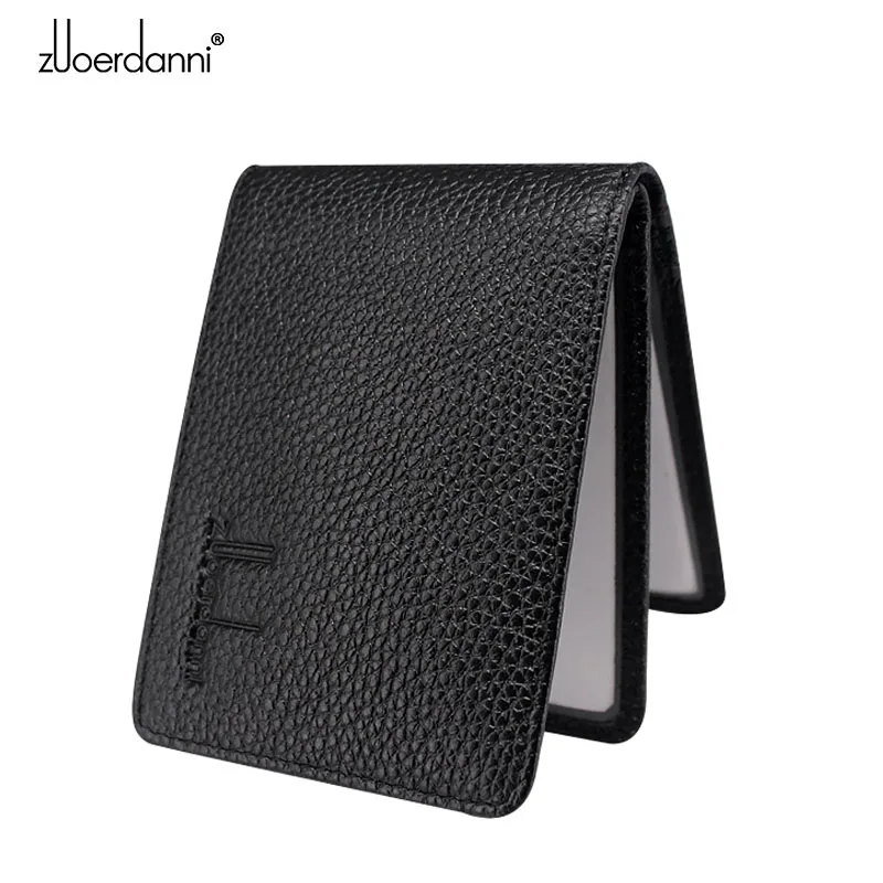 Hot High Quality Driver License Cover Genuine Leather Car Driving Documents Bag Credit Card Holder ID Card Case 3 Folds T3579