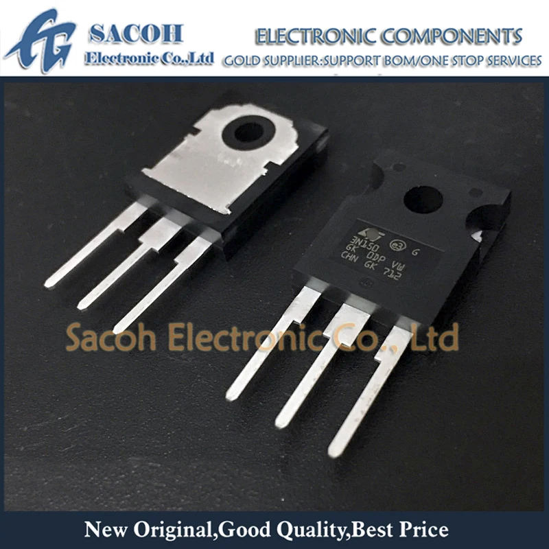 

New Original 5Pcs/Lot STW3N150 3N150 OR STW4N150 W4N150 4N150 TO-247 3A 1500V Power MOSFET Transistor