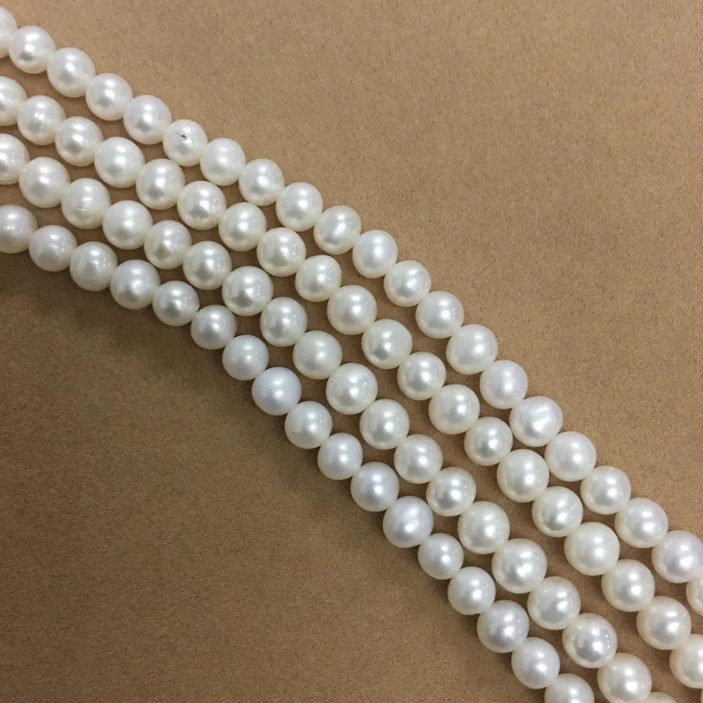 HIGH QUALITY BEADS ,5-7 MM 100% nature freshwater pearl BEADS material with perfect round shape