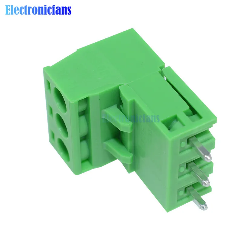 10Pcs KF2EDGK KF-3P 3PIN Right Angle Plug-in Terminal Contor 5.08 MM PITCH