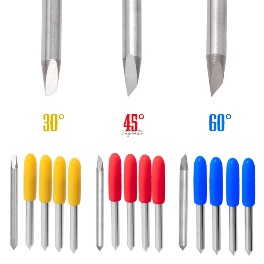 5Pcs 30 45 60 องศาใบมีดตัด Plotter สำหรับ Mimaki ใบมีดตัดไวนิลชุดขายส่ง & Dropship