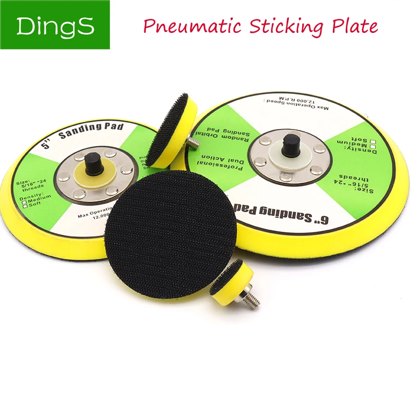 1pcs Self-adhesive Suction Cup Pad Sticky Disk 1-6 Inch Sandpaper Sucker Polishing Disc For Electric Grinder Polisher Tools