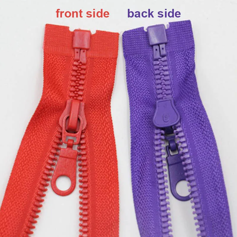 1-10 قطعة 5 #   70 سنتيمتر 80 سنتيمتر سستة الراتنج سستة أسفل سترة معطف ملابس رياضية سستة الملابس والاكسسوارات مزيج الألوان أسود أبيض