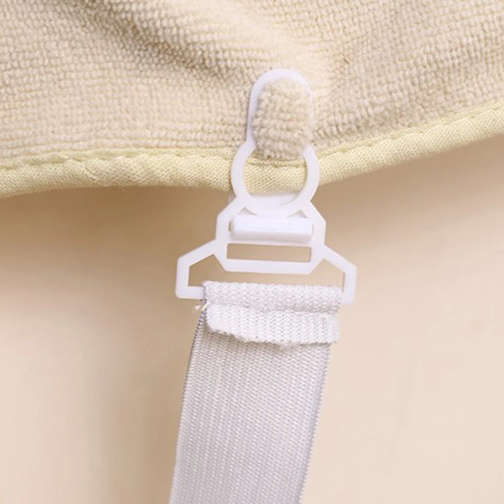 4PCS/Set Elastic Bed Sheet Mattress Cover Blankets Grippers Clip Holder Fasteners Kit Home Textiles Accessories