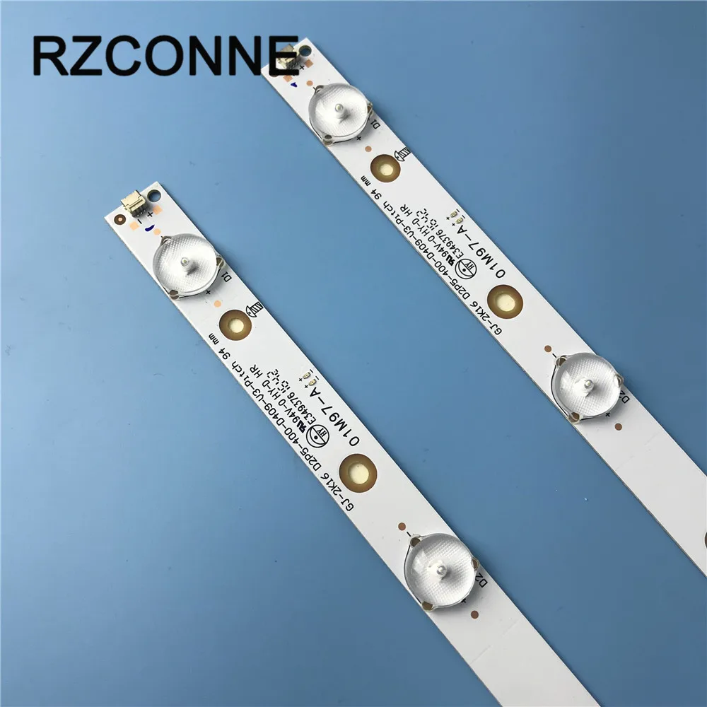2Pcs 540Mm * 17Mm 6LED Lampu Latar LED Lampu Strip LED untuk TV Monitor Panel