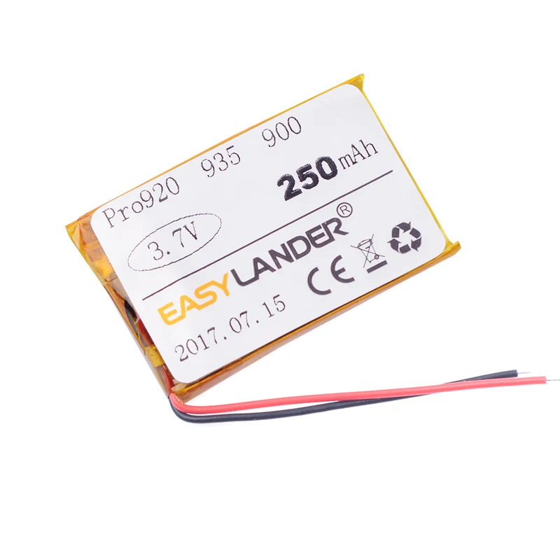Replacement AHB5-2229PS 3.7V 250mAh Rechargeable li Polymer Battery For JA-BRA Pro Pro920 935 900 Bluetooth headset