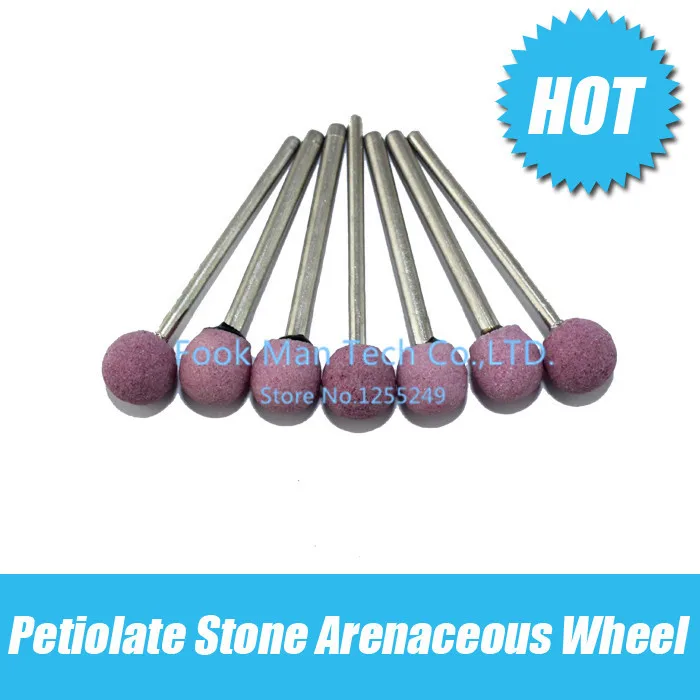 

Petiolate Stone Arenaceous Whieel Round head wheel Moulding machine grinding polishing accessories Shank diameter of 2.35 mm