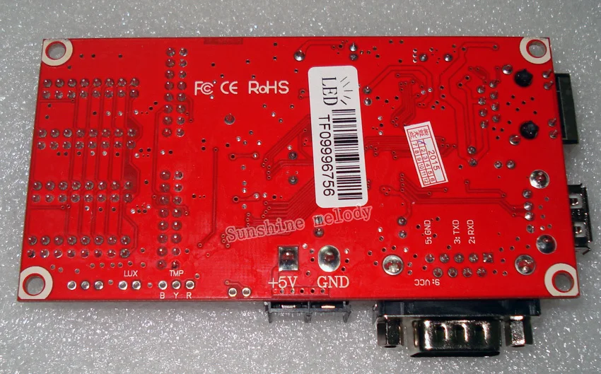 TF-M6NUR/TF-M5NUR LED Display module controller,Support for text,clock display,P10 Single&double color LED signs control card