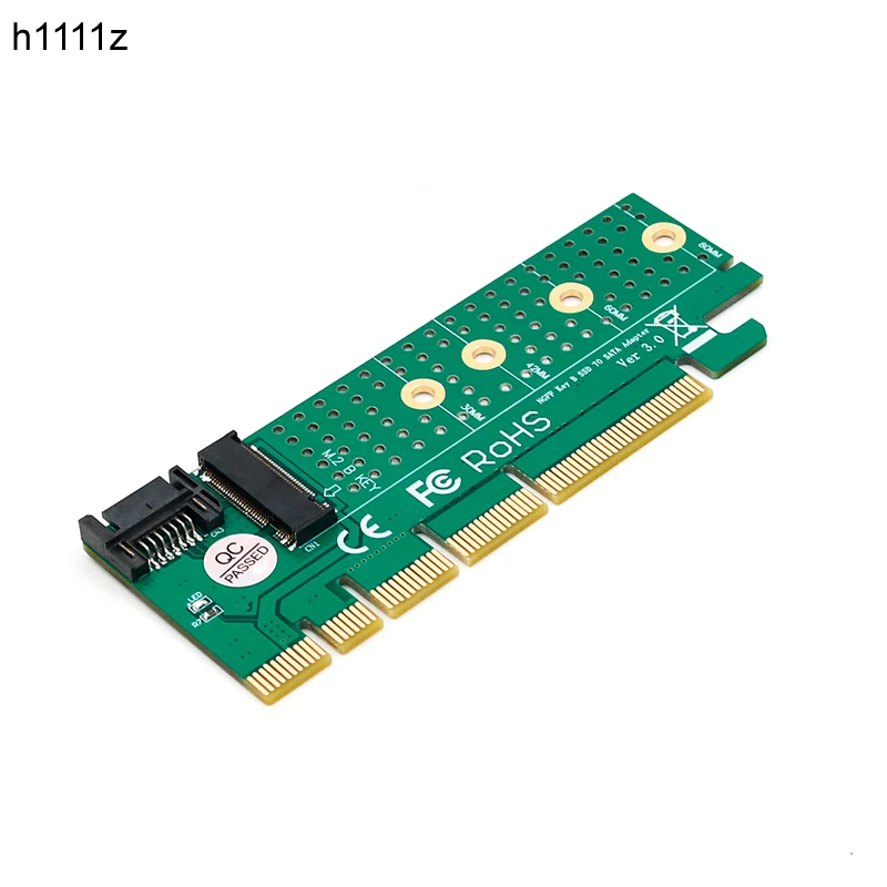 

PCIE SSD Adapter M.2 NGFF SSD to PCI Express 3.0 Raiser B Key Interface Card Suppor 2230 2242 2260 2280 Size m.2 FULL SPEED good