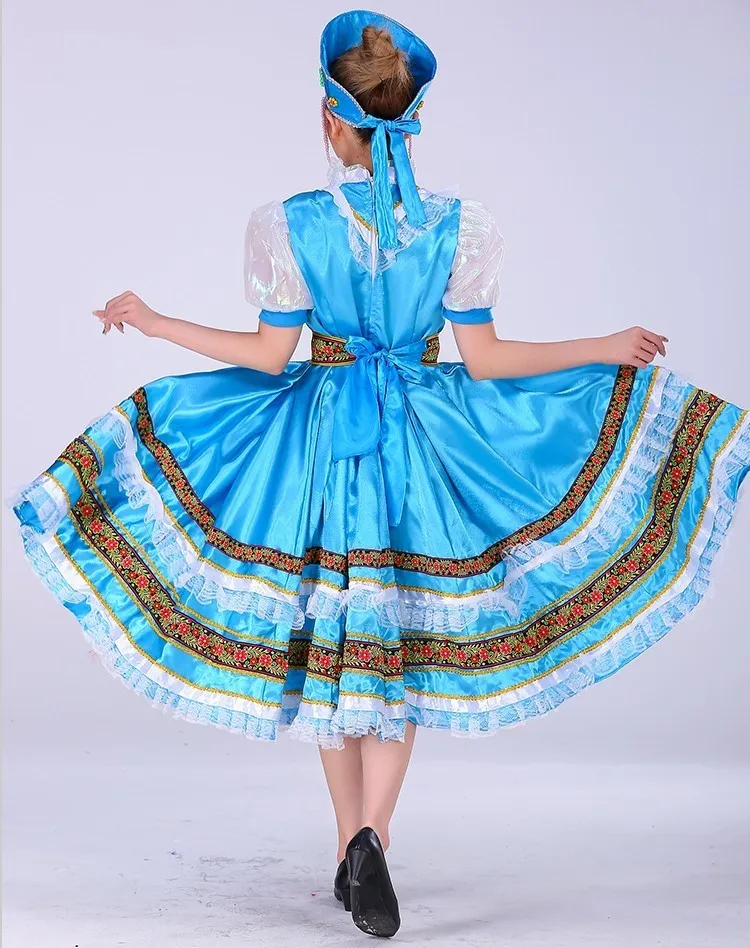 Songyuexia Classical traditional russian dance costume dress European princess stage dresses Stage performance clothing