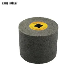 1 piece 122*100*19mm Non-woven Unitized Polishing Wheel Nylon Fiber Wire Drawing Wheel