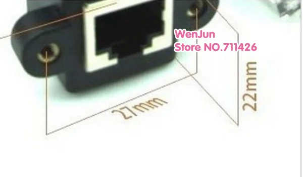 10 шт./партия, Сетевой удлинитель RJ45 Cat5, 30 см