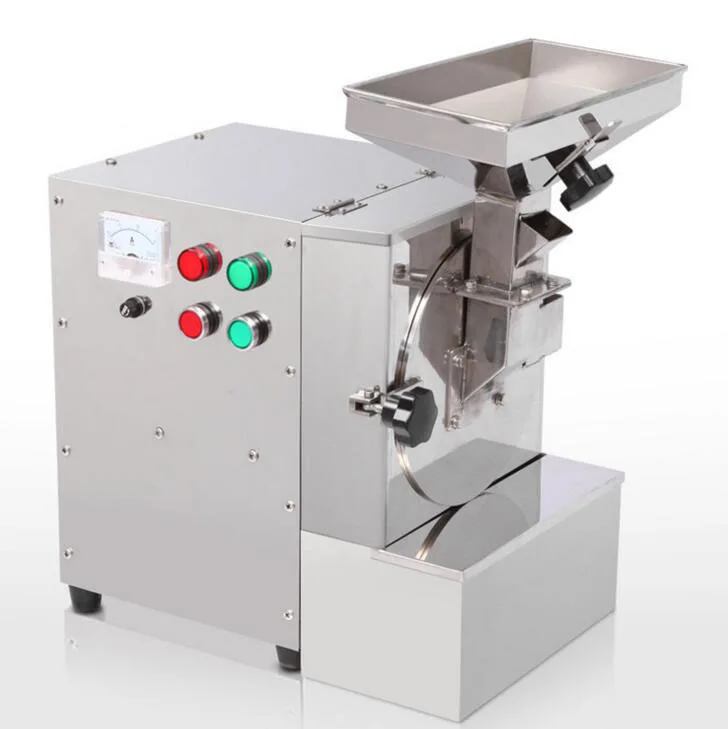 Feed Grinder for Nuts Almonds Commercial Milling Fat/ Peanuts/Sesameseeds /Beans/Spices Grasso Mill Machine