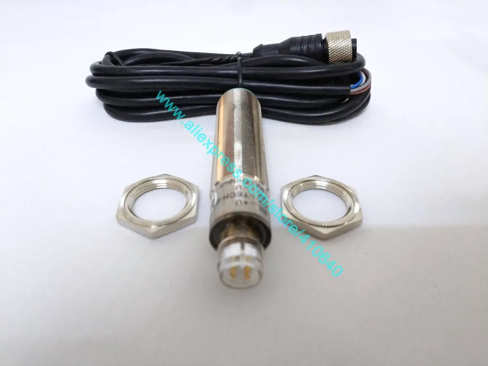 중국 스마트 센서 초음파 거리 센서 변환기, 50 mm ~ 1000 mm 범위 조절 가능, 15 ~ 30V 공급, 0 ~ 10V 출력