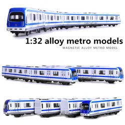 1:32 alloy metro models,high simulation magnetic vehicle model, metal diecasts,pull back,children's toy vehicles,free shipping