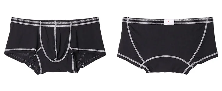 Men Underwear Modal Boxer Shorts Man Panties Breathable Mid-Waist U Convex Pouch Underpants Cueca Ropa Interior Hombre M-XXL