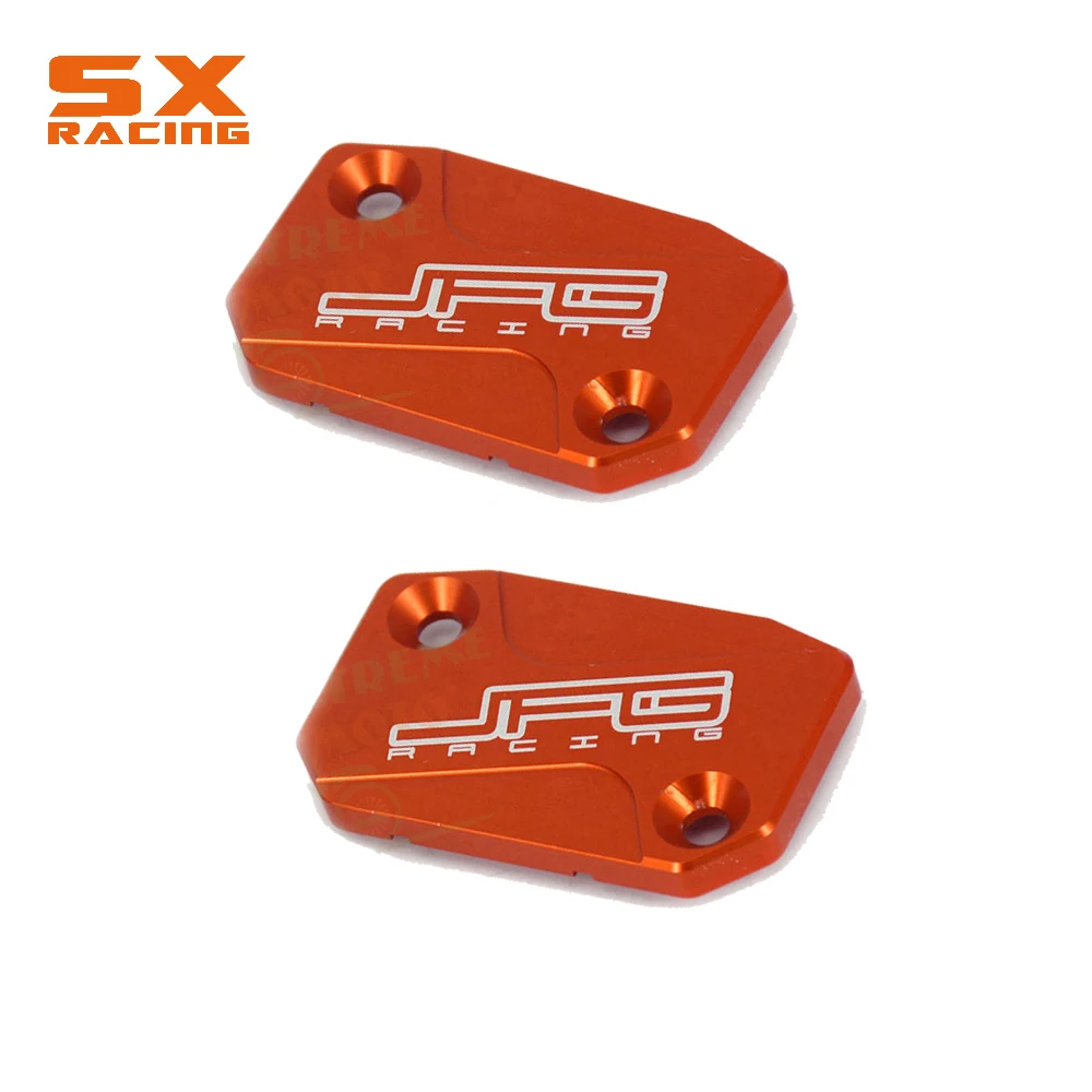 Motorcycle 2PCS Front Brake Reservoir Cap Cover For KTM SX EXC XCF SXF XC XCFW XCW SMR 125 150 200 250 300 350 400 450 500 530